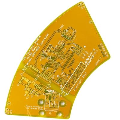 سعر جيد 2 طبقة جامدة سريعة الدوران PCB 1.6 مم 1 أوقية قناع لحام أصفر أبيض الانترنت