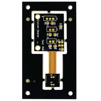 سعر جيد 1 أوقية FR4 Rigid Flex PCB 8 طبقات PCB 1 مللي متر غطاء أخضر فيلم أبيض الانترنت