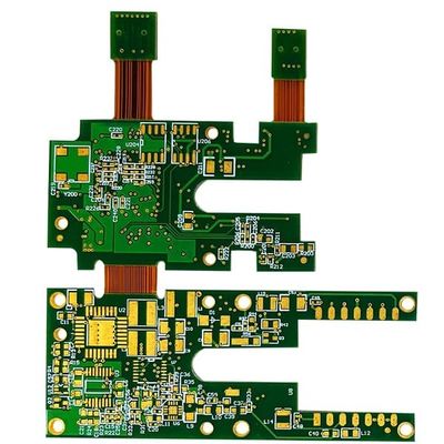 سعر جيد 8L 1.2mm Rigid Flex PCB 1oz لوحات دوائر مطبوعة 85.19 * 73.3mm الانترنت