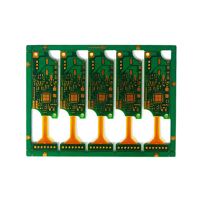سعر جيد HASL Rigid Flex PCB 4MIL حجم الفتحة Golden Triangle PCB 2 Layer الانترنت