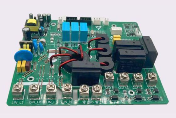 سعر جيد تجميع PCB الصناعي الحر من الرصاص HASL لمجموعة شحن مركبات الطاقة الجديدة 11kw الانترنت
