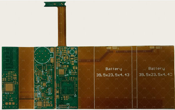 سعر جيد لوحات الدوائر المرنة الصلبة 6L 1.0mm FR4 و PI Materail مع EING لتطبيقات البطارية الانترنت