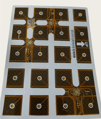 سعر جيد بطاقة الكترونية المرنة ذات الجانبين المزدوجة 1OZ EING غطاء الأصفر و FPC القناع الأبيض الانترنت