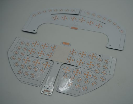 سعر جيد 2L LED PCB Board FR4 1.5MM قناع اللحام الأبيض والأسود مع OSP لـ LED Display PCB الانترنت