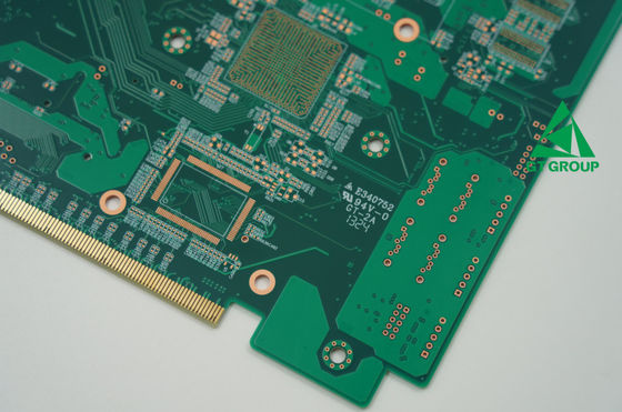 سعر جيد 10 طبقة للوحة الدائرة المطبوعة PCB وسط TG150 FR4 0.1mm خط OSP وتكنولوجيا الأصبع الذهبية الانترنت