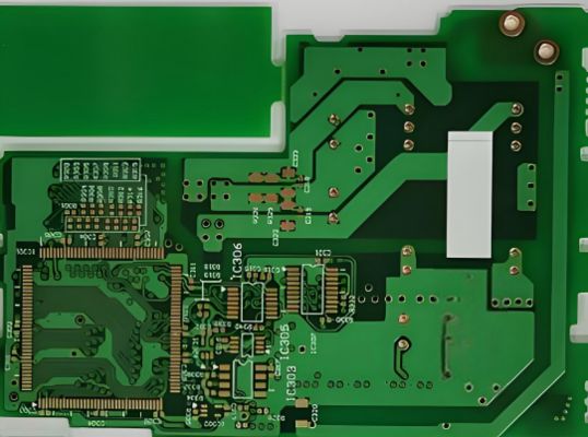 سعر جيد شاشة PCB النحاسية مع تكنولوجيا Soldermask الثقب الانترنت