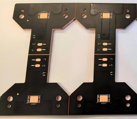 سعر جيد 1 طبقة النحاس مع قناع لحام أسود لتطبيقات إضاءة PCB الانترنت