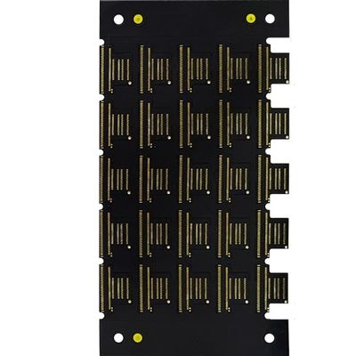سعر جيد ENIG 2 Layer Flex PCB 1oz PCB 0.2mm Black Solder Mask & No بالشاشة الحريرية الانترنت