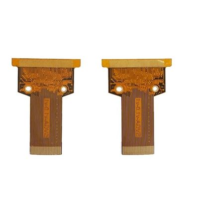 سعر جيد 2 طبقة مرنة لوحة الدوائر PCB 1 أوقية 0.3 مم فيلم غطاء أصفر الانترنت