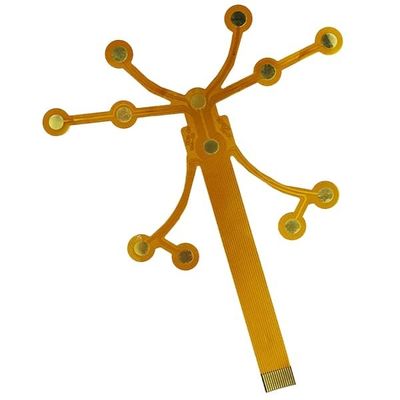 سعر جيد انحناء مرنة PCB مجلس الالكترونيات 0.2mm فيلم الغلاف الأصفر الانترنت