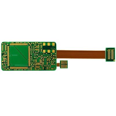 سعر جيد دائم 8 طبقات Rigid Flex PCB ENIG 1.33mm لوحة الدوائر الخضراء الانترنت