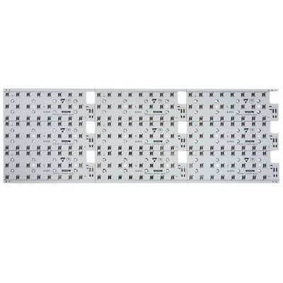 سعر جيد OEM الألومنيوم LED PCB Board LF HASL 1.6mm عالية السرعة عكس ضوء لوحة الانترنت