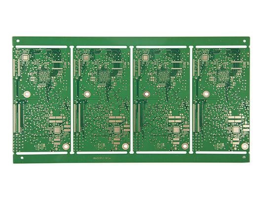 سعر جيد 10 طبقة HDI PCB LF HASL FR4 التحكم الصناعي PCB 168 * 128.89 مم الانترنت