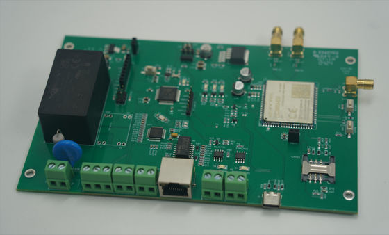 سعر جيد مجموعة لوحة الدوائر المطبوعة FR4 TG135 PCB الأخضر للكارطة التحكم الصناعية الانترنت