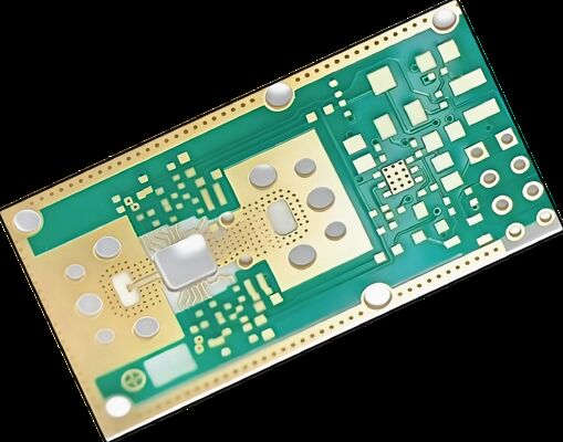 جودة لوحة مكدسة هجينة من روجرز عالية التردد PCB بسماكة نحاس 1 أونصة مصممة لنقل الإشارة مصنع